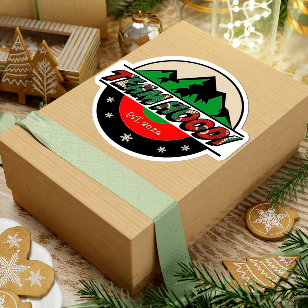 Team Hoodi Mixed Doubles Official Logo Kiss-Cut Sticker