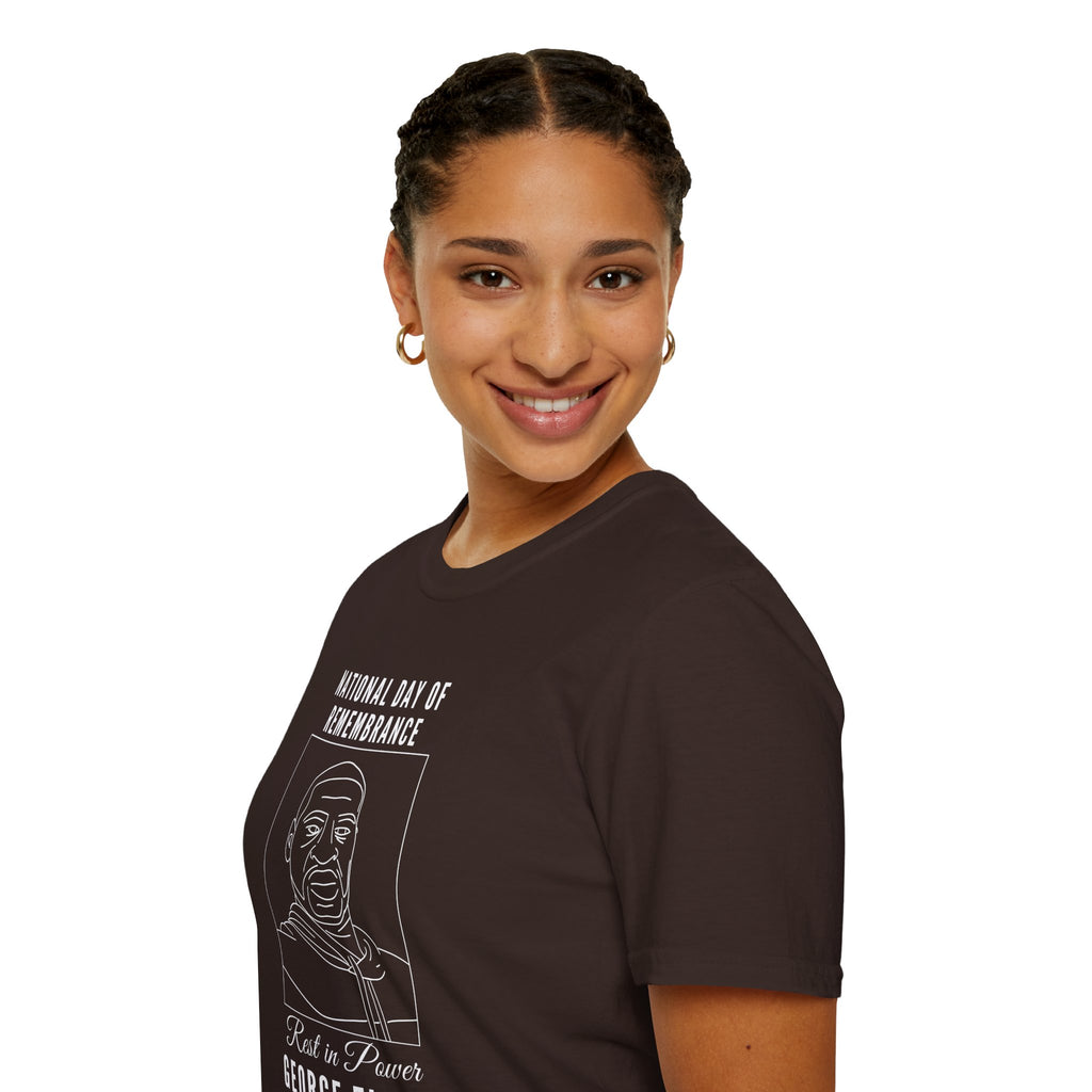 George Floyd October 14th Birthday National Day of Remembrance T-Shirt