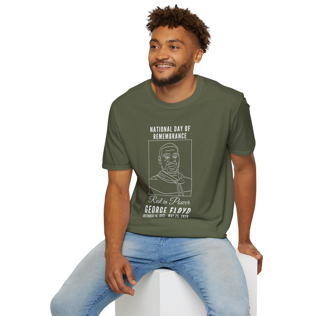 George Floyd October 14th Birthday National Day of Remembrance T-Shirt