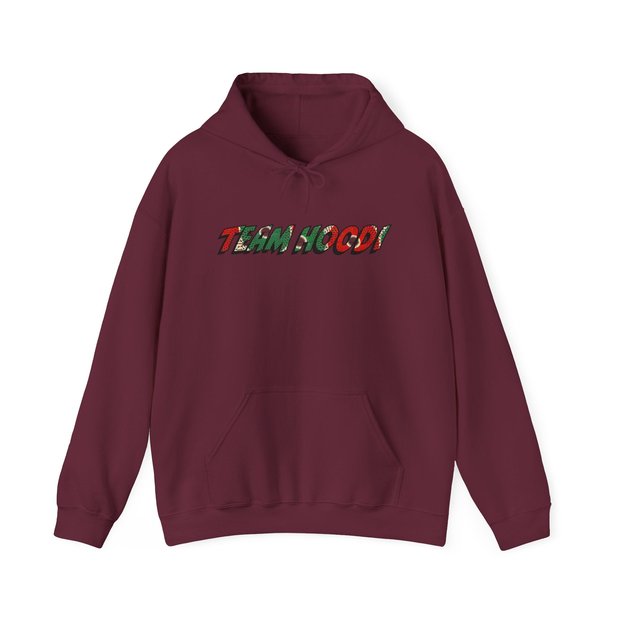 Team Hoodi Wordmark Logo Hoodie - Athletic Apparel Winter Sports Gear