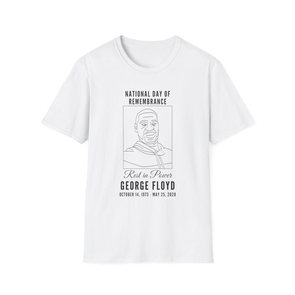 George Floyd October 14th Birthday National Day of Remembrance T-Shirt