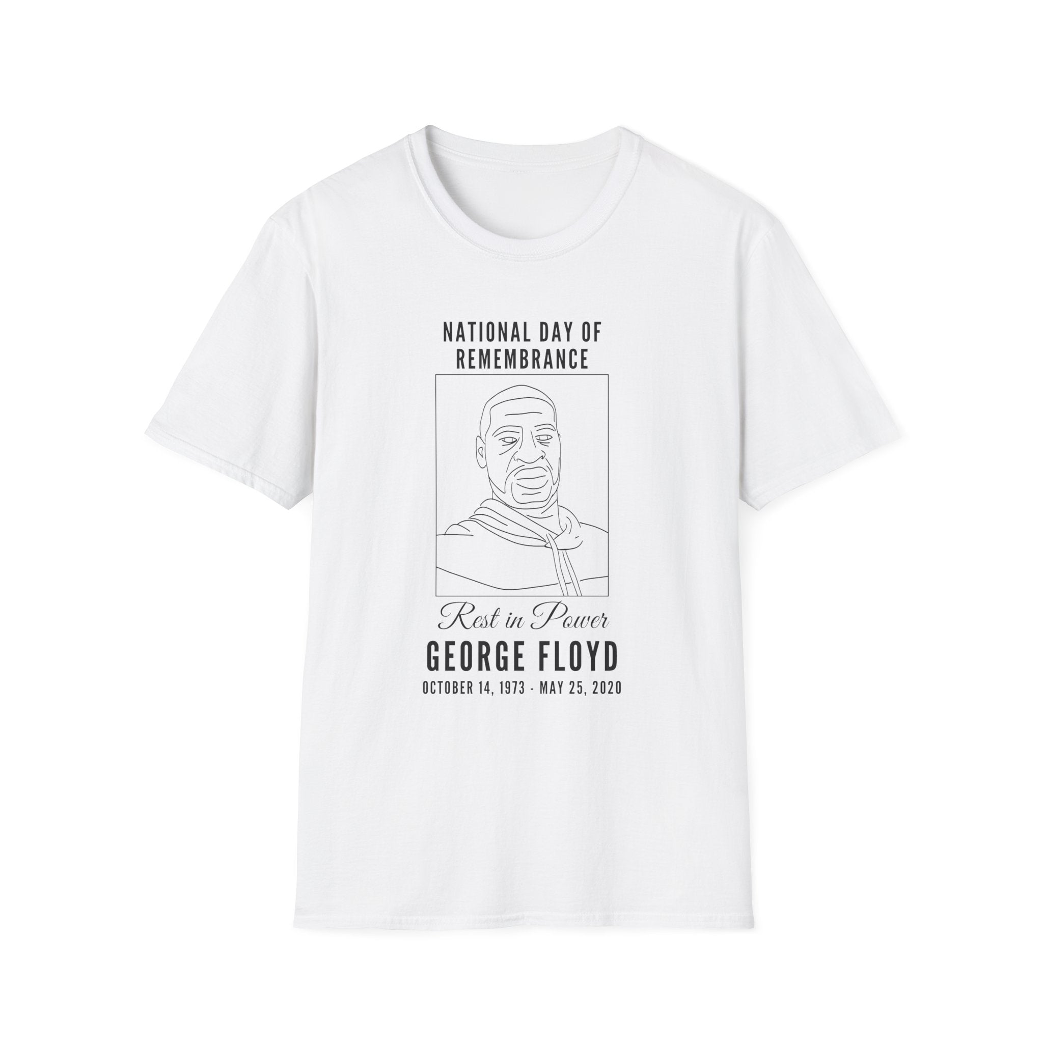 George Floyd October 14th Birthday National Day of Remembrance T-Shirt