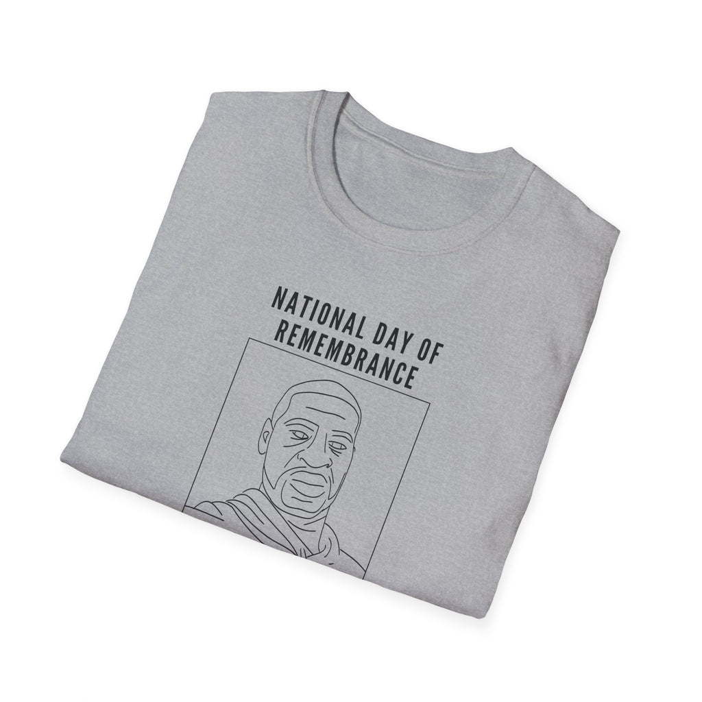 George Floyd October 14th Birthday National Day of Remembrance T-Shirt