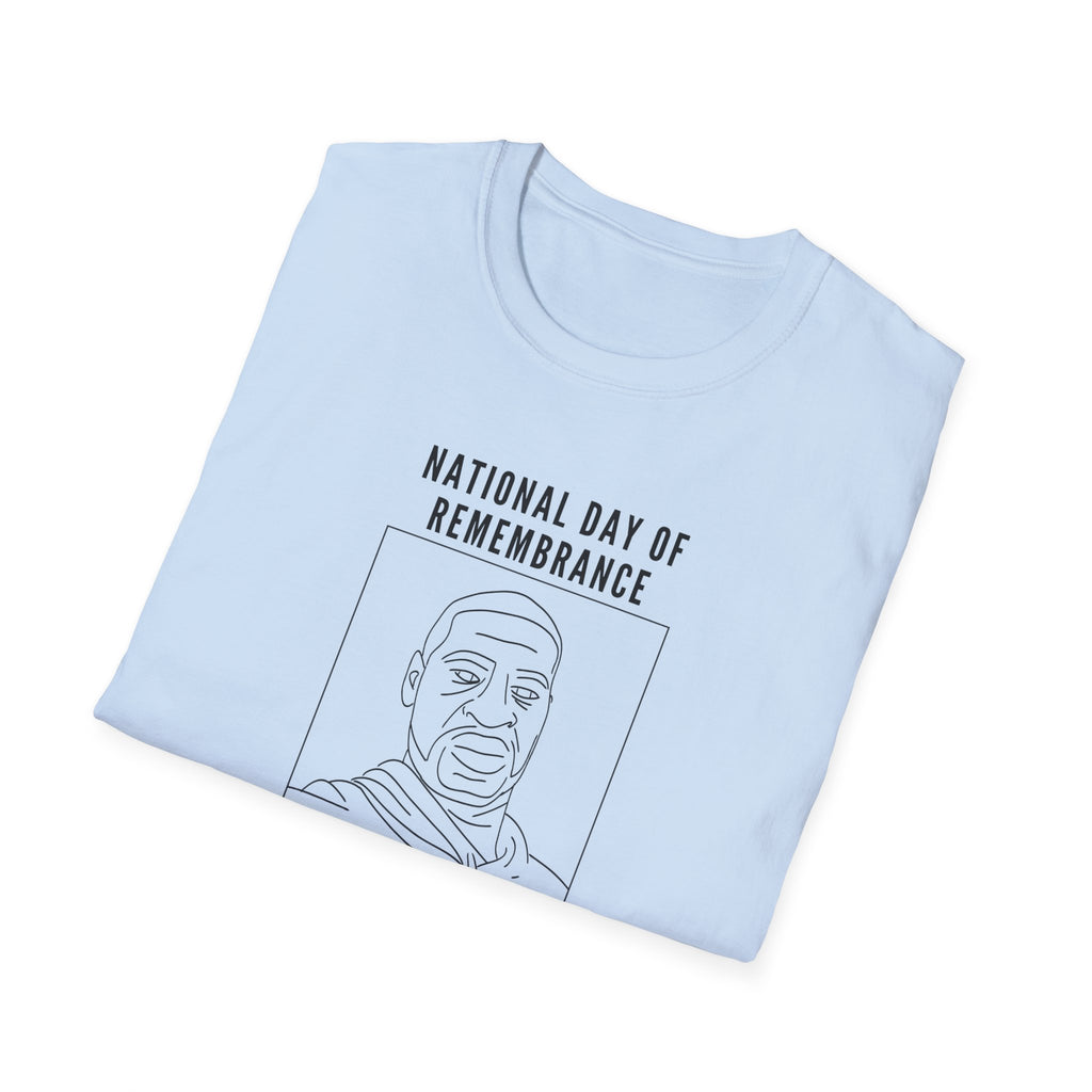 George Floyd October 14th Birthday National Day of Remembrance T-Shirt