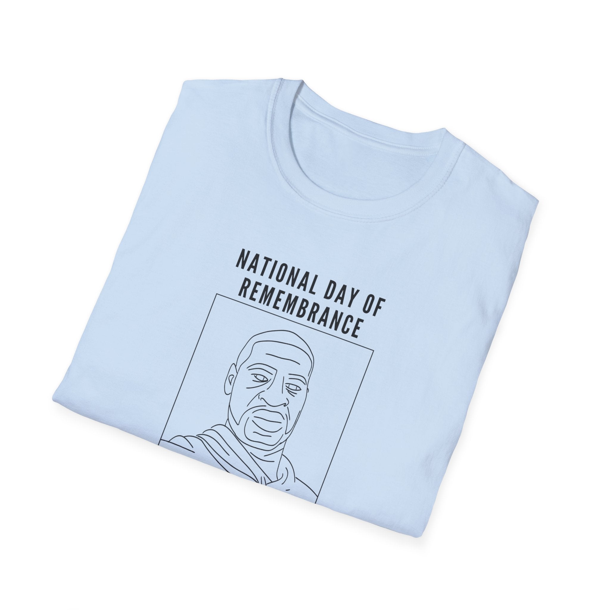 George Floyd October 14th Birthday National Day of Remembrance T-Shirt