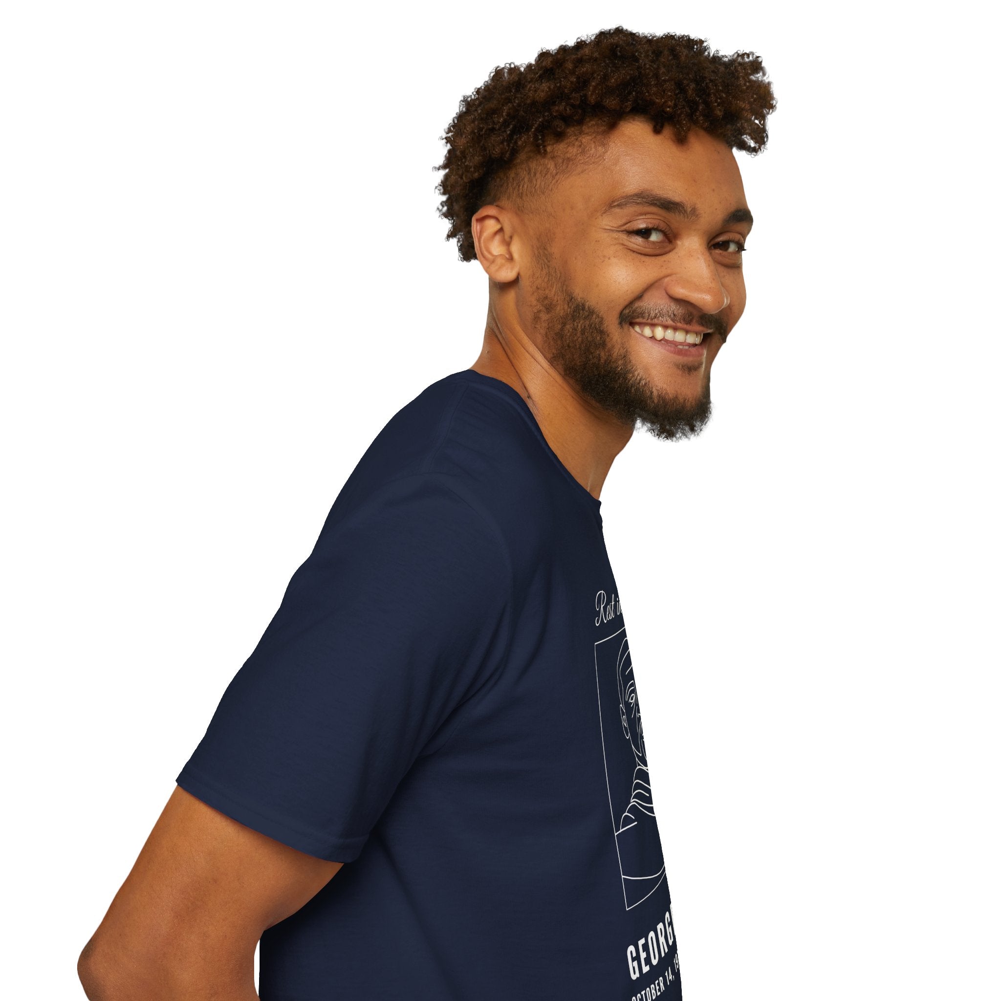 George Floyd Memorial Line Art Shirt