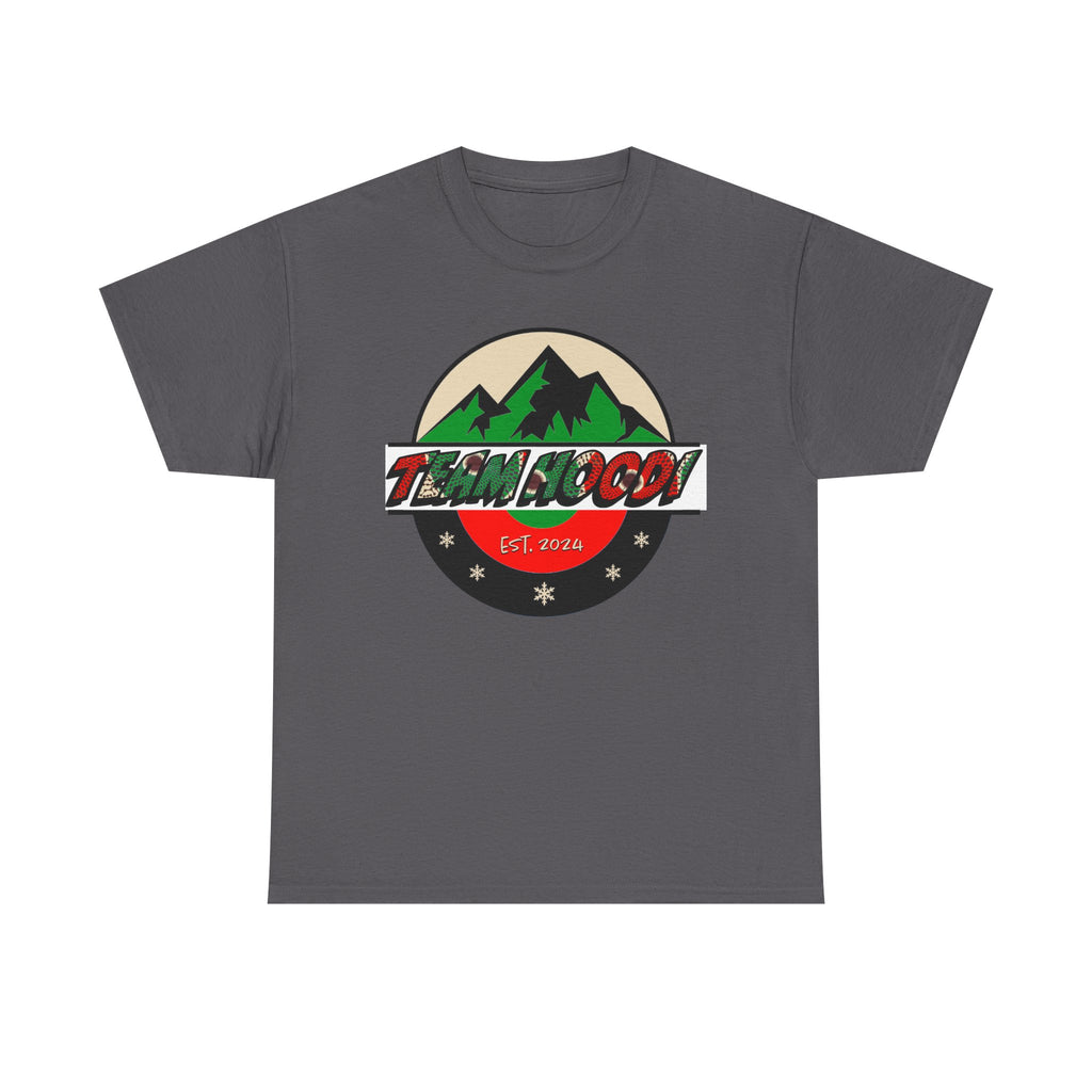 Unisex Heavy Cotton Tee with Team Hoodi Official Design - Show Your Support for your Favorite Nigerian Mixed Doubles Curling Team