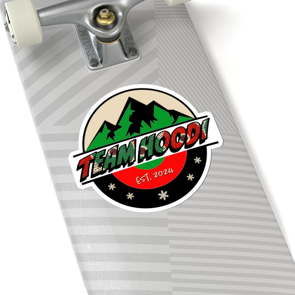 Team Hoodi Mixed Doubles Official Logo Kiss-Cut Sticker
