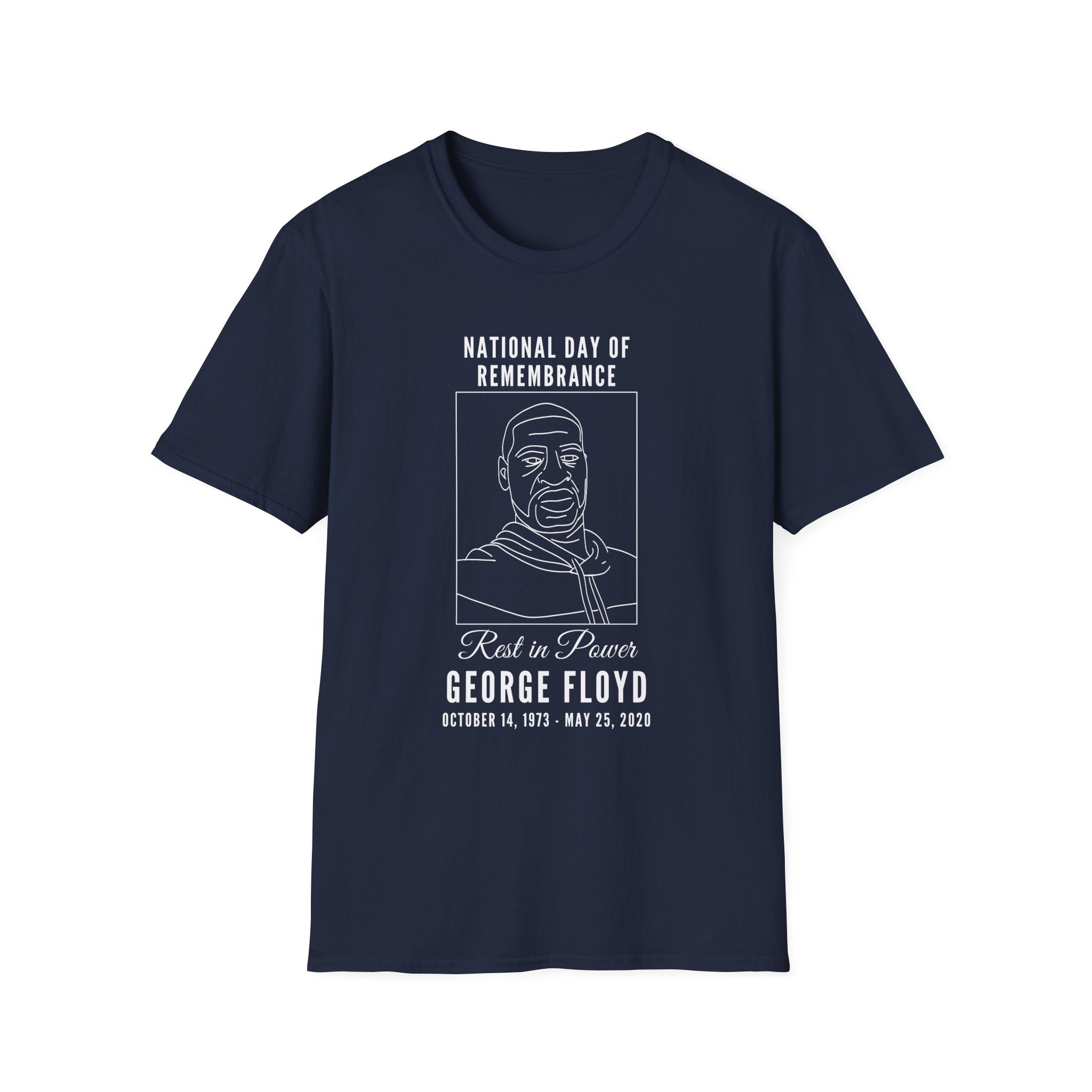 George Floyd October 14th Birthday National Day of Remembrance T-Shirt