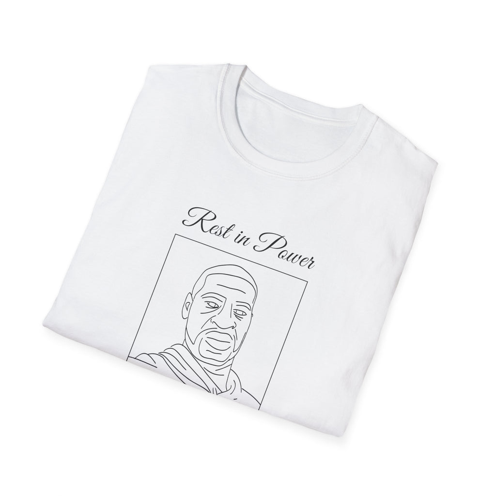 George Floyd Memorial Line Art Shirt