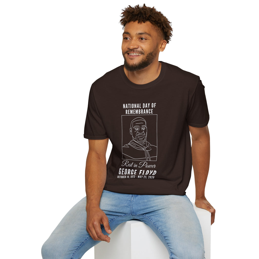 George Floyd October 14th Birthday National Day of Remembrance T-Shirt