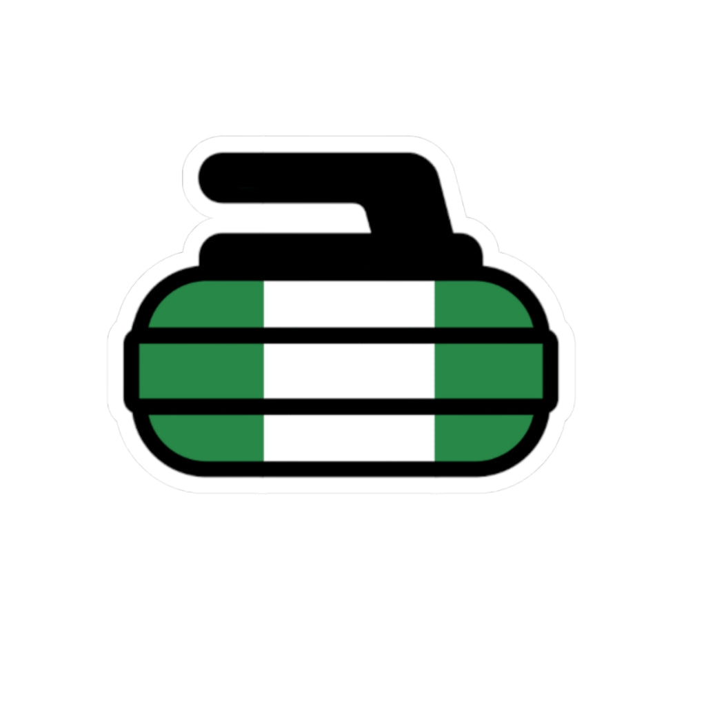 Nigeria Curling Federation Kiss-Cut Sticker