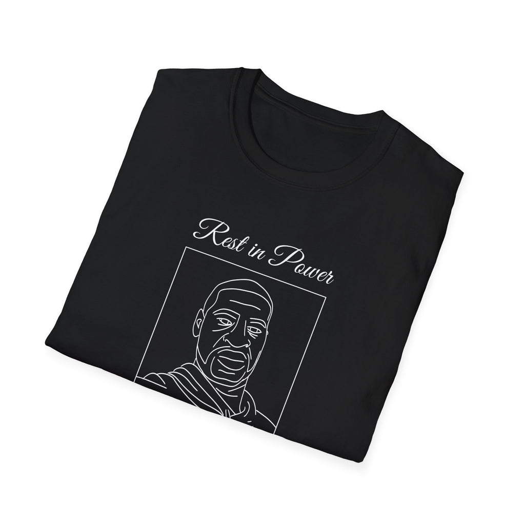 George Floyd Memorial Line Art Shirt