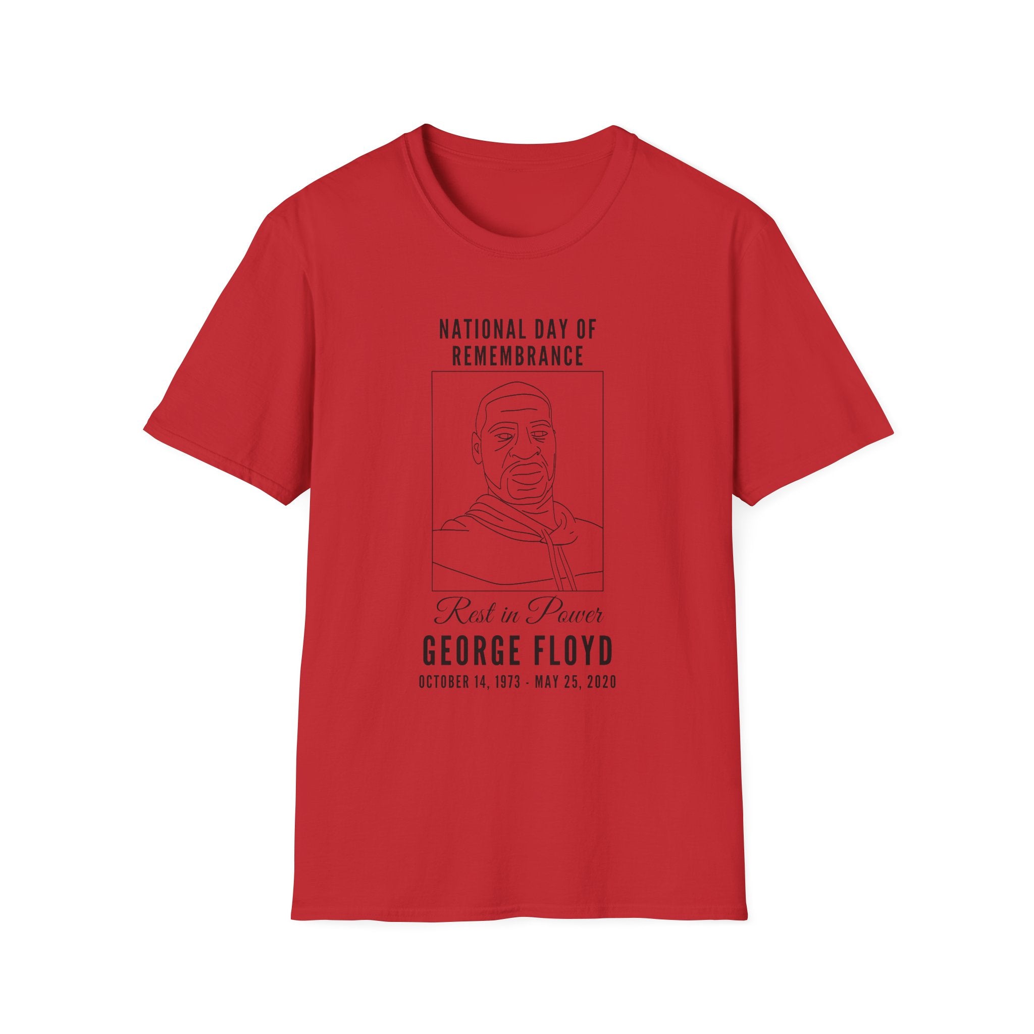 George Floyd October 14th Birthday National Day of Remembrance T-Shirt
