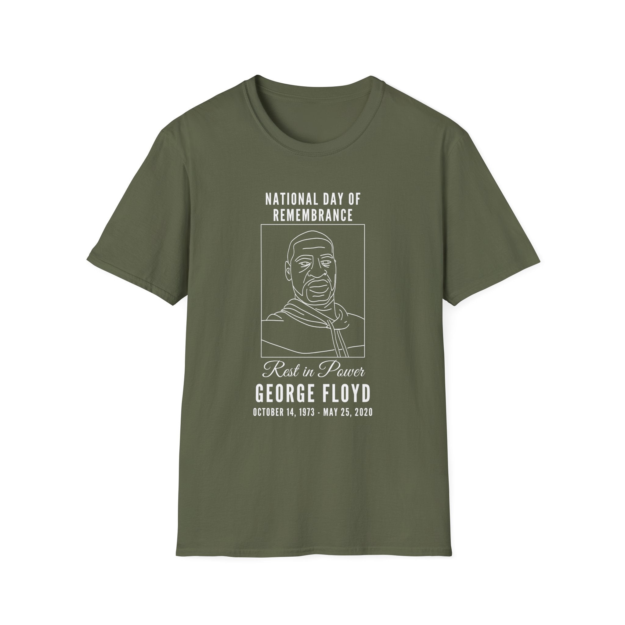 George Floyd October 14th Birthday National Day of Remembrance T-Shirt