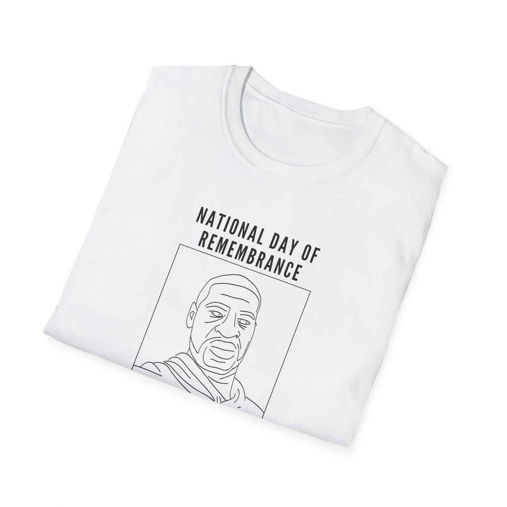 George Floyd October 14th Birthday National Day of Remembrance T-Shirt