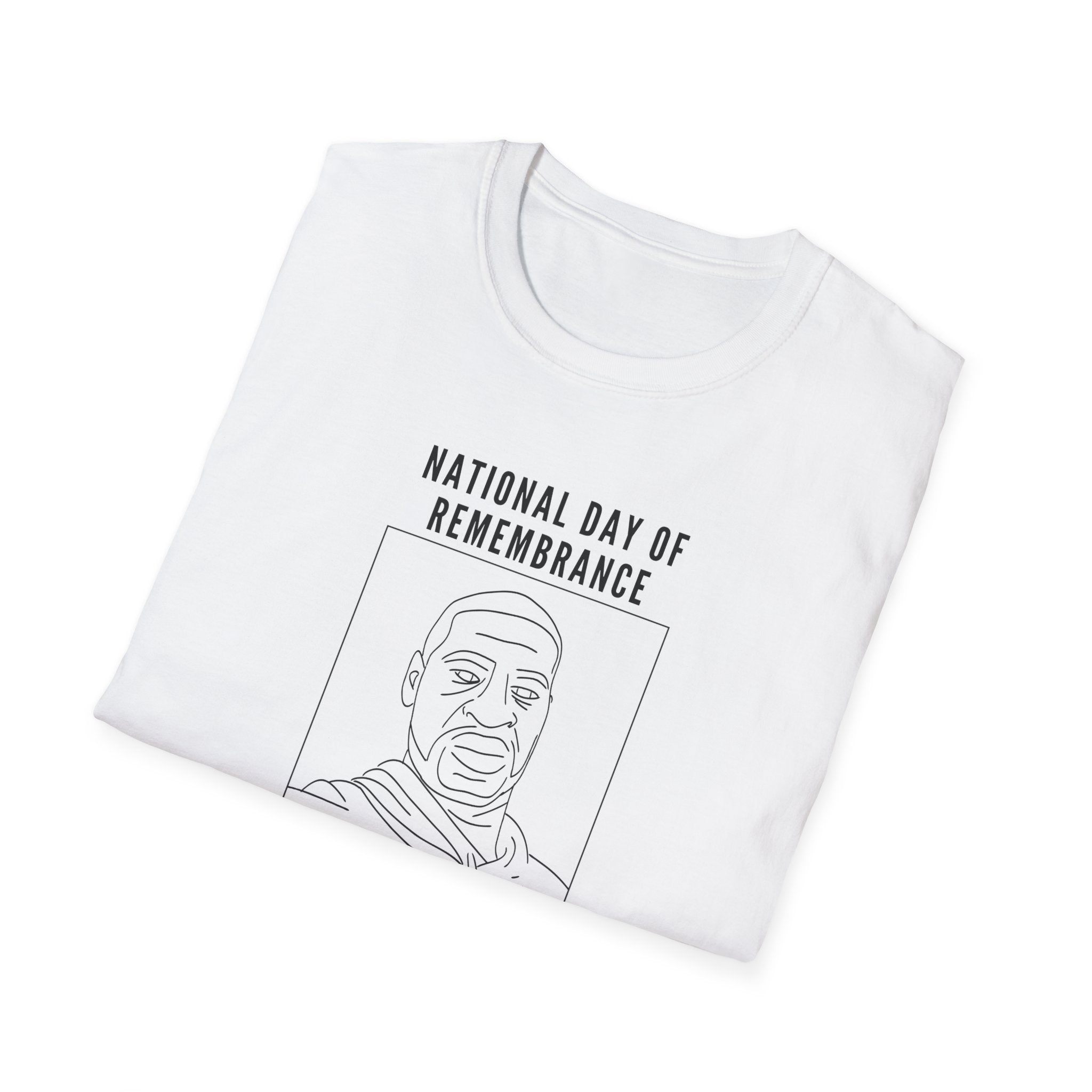George Floyd October 14th Birthday National Day of Remembrance T-Shirt