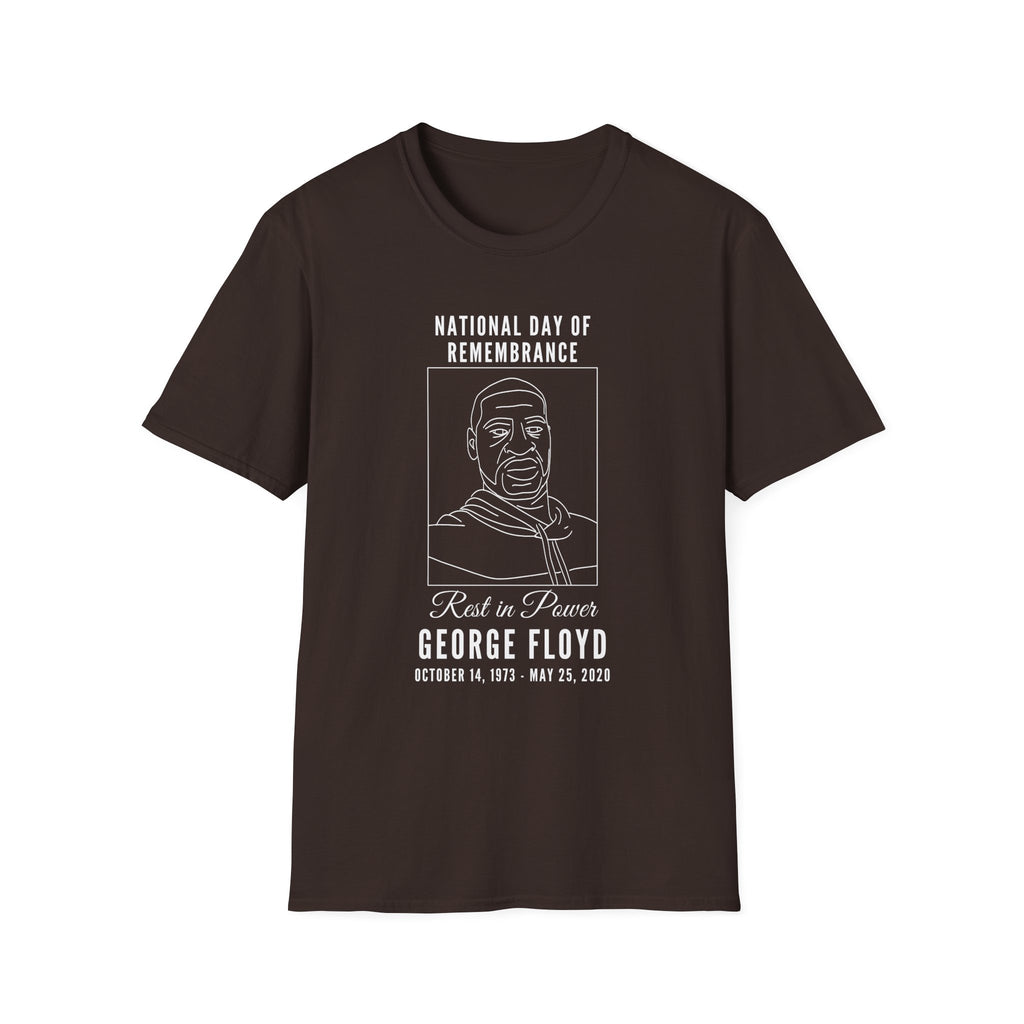 George Floyd October 14th Birthday National Day of Remembrance T-Shirt