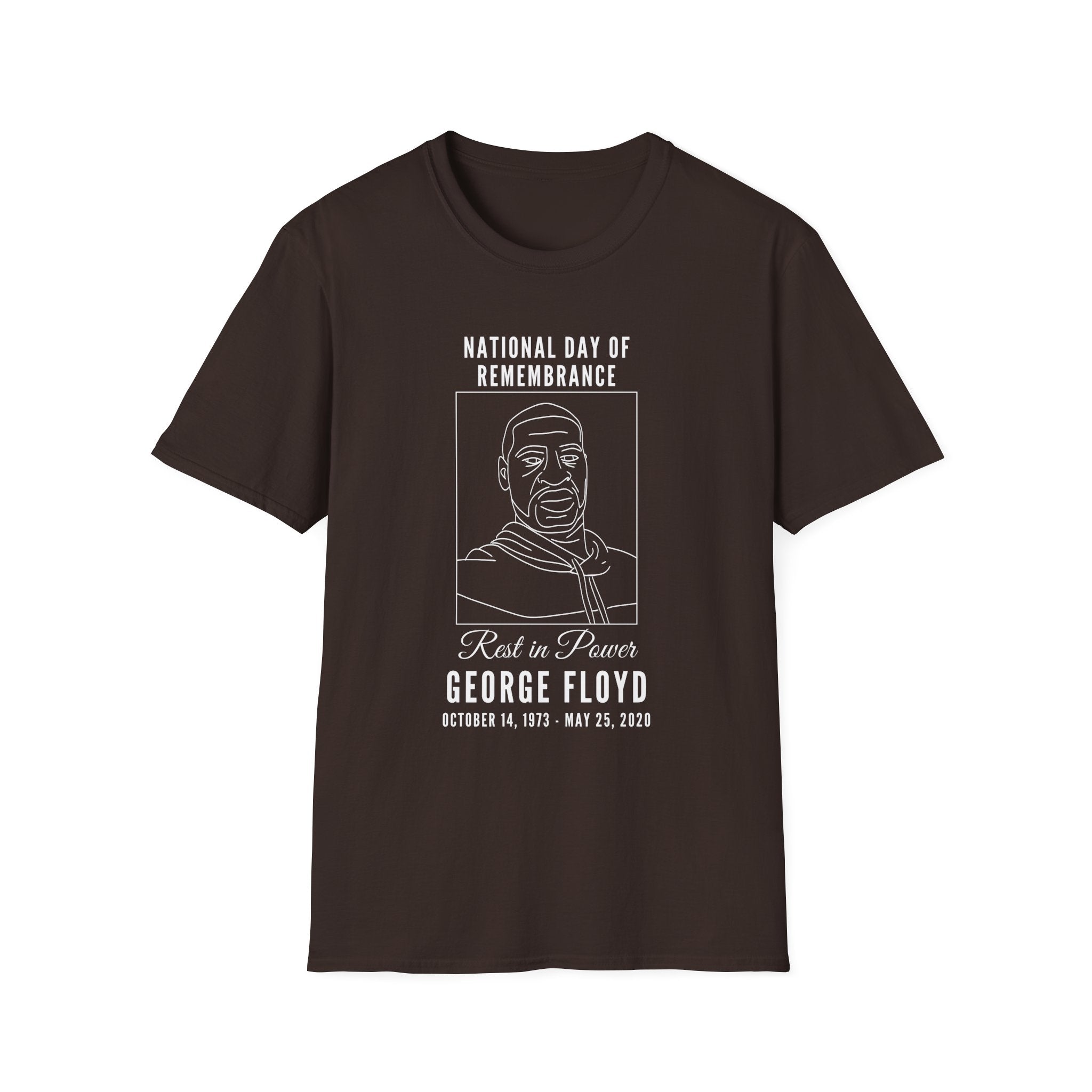 George Floyd October 14th Birthday National Day of Remembrance T-Shirt