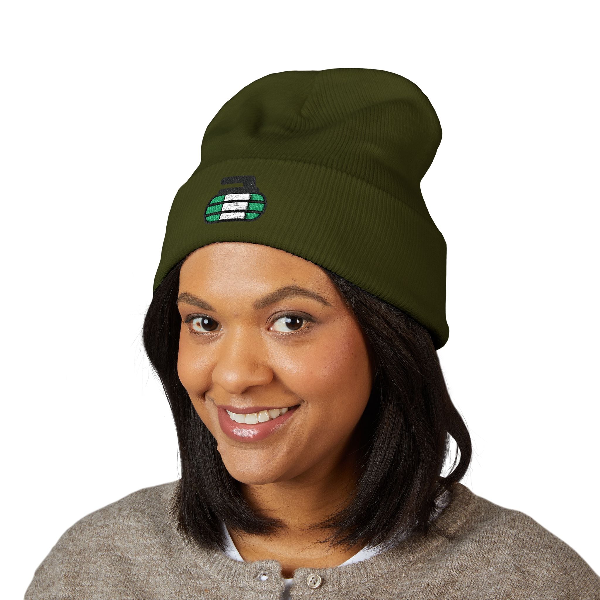 Nigeria Curling Federation Embroidered Beanie