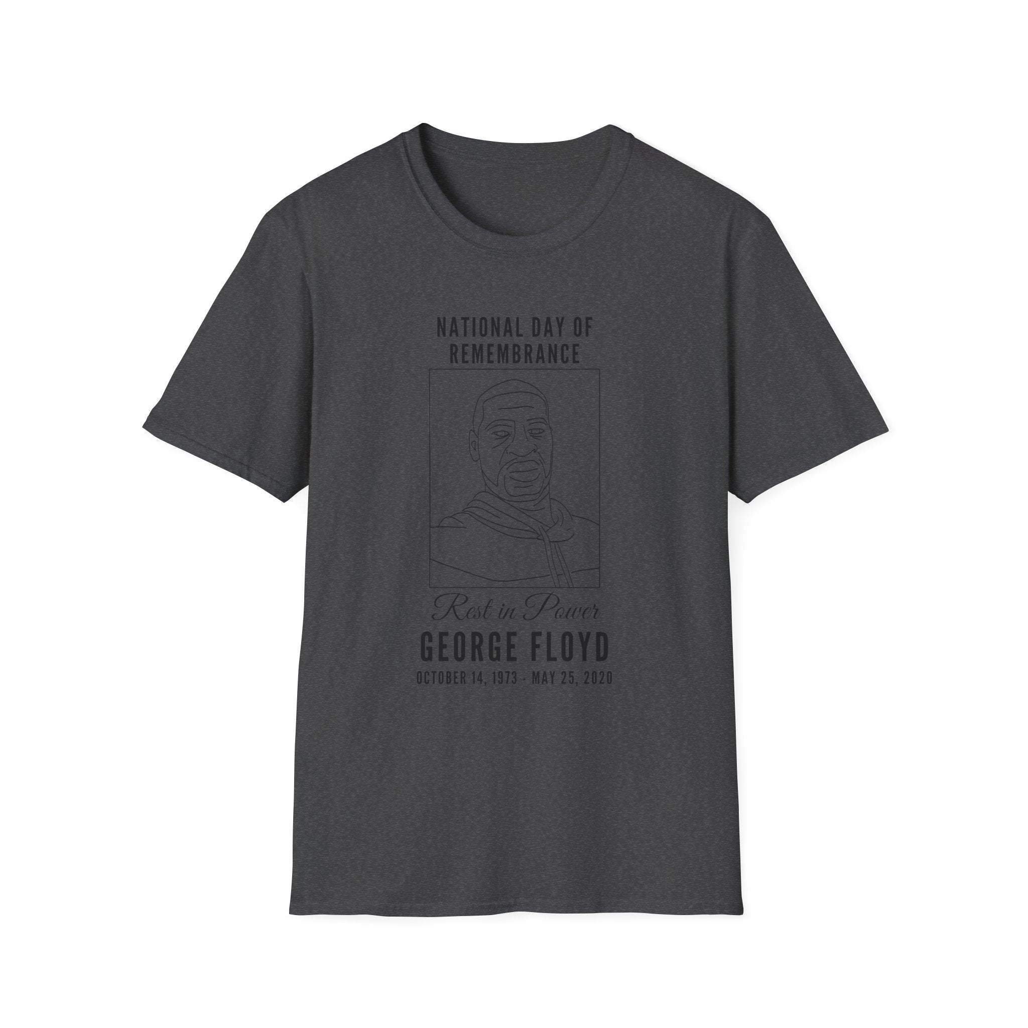 George Floyd October 14th Birthday National Day of Remembrance T-Shirt