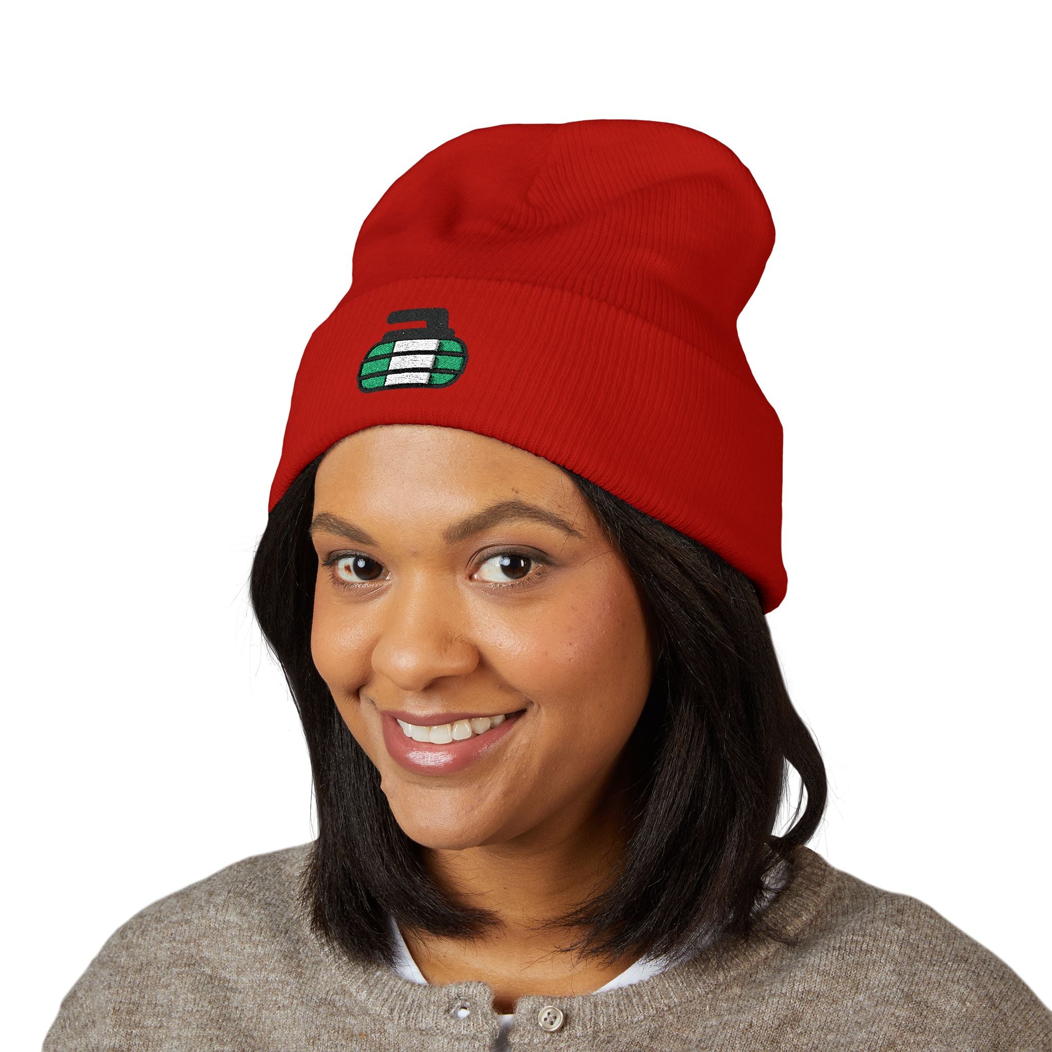 Nigeria Curling Federation Embroidered Beanie