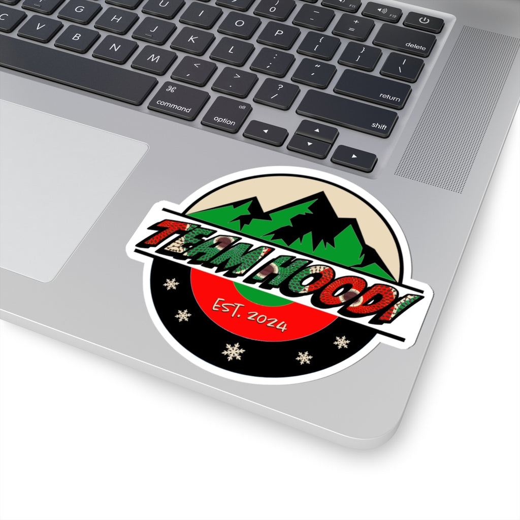 Team Hoodi Mixed Doubles Official Logo Kiss-Cut Sticker