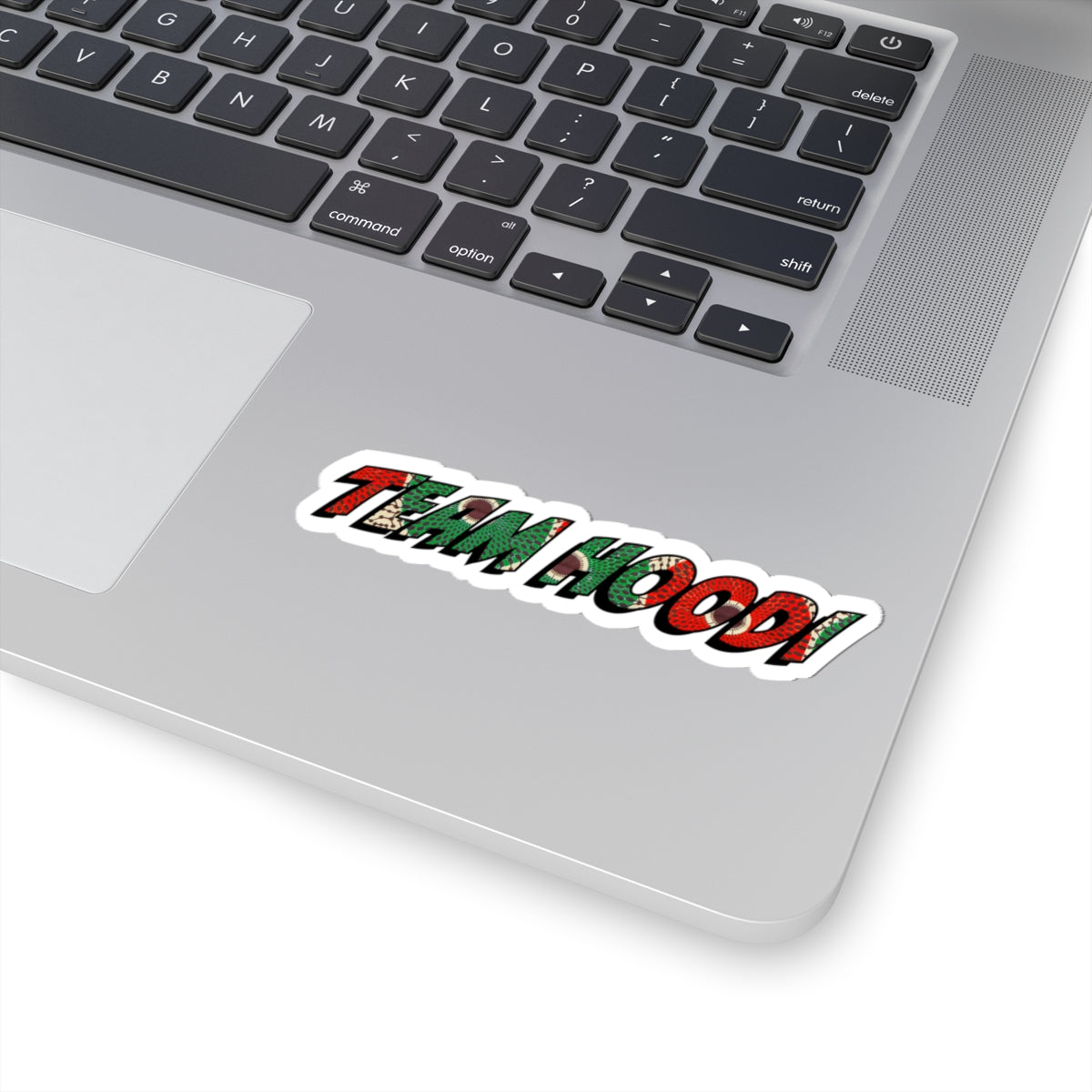 Team Hoodi Mixed Doubles Name Kiss-Cut Sticker
