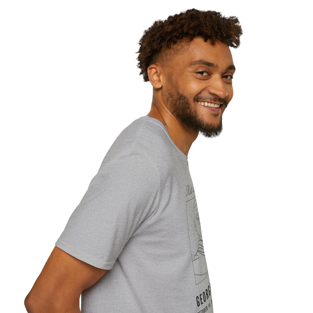 George Floyd Memorial Line Art Shirt