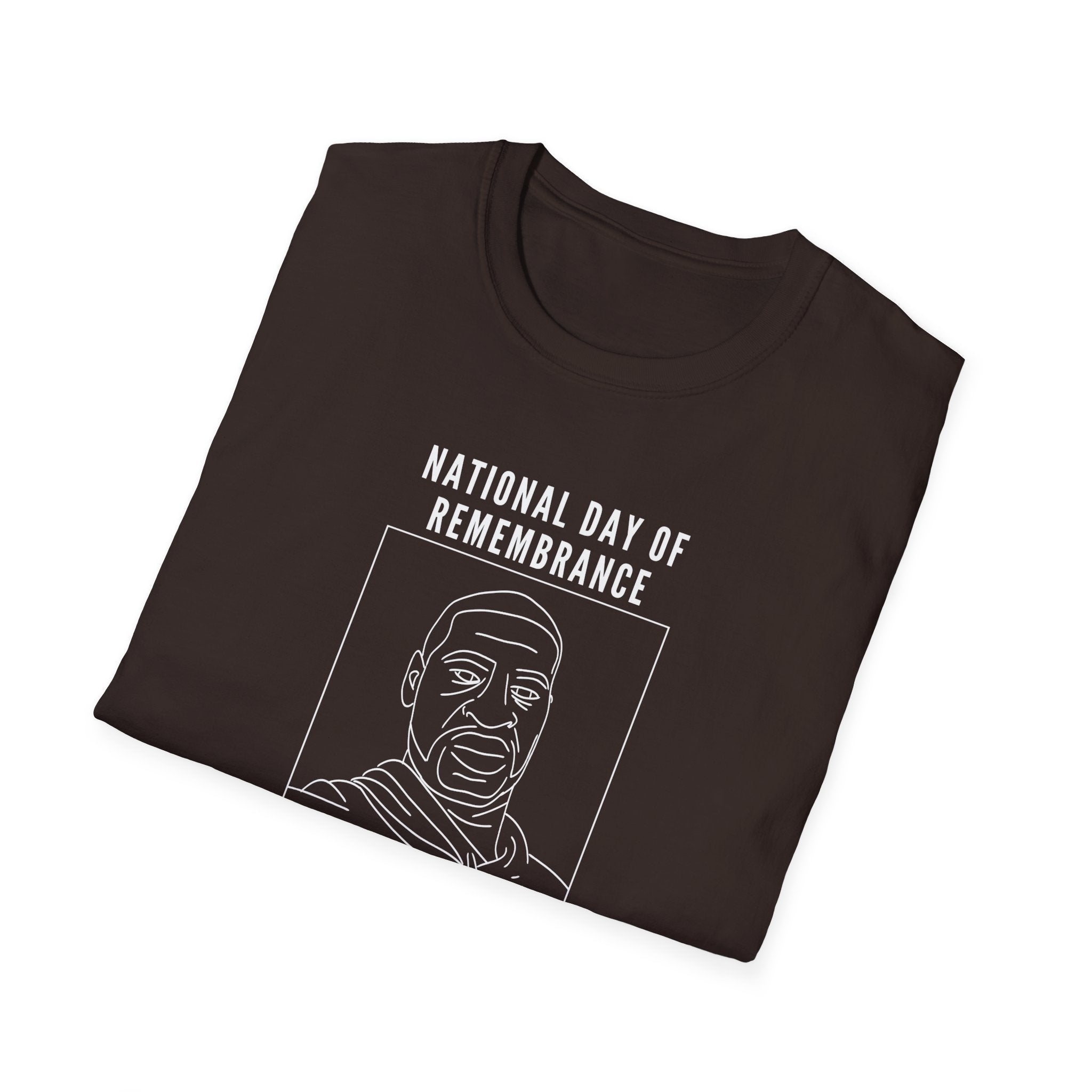 George Floyd October 14th Birthday National Day of Remembrance T-Shirt