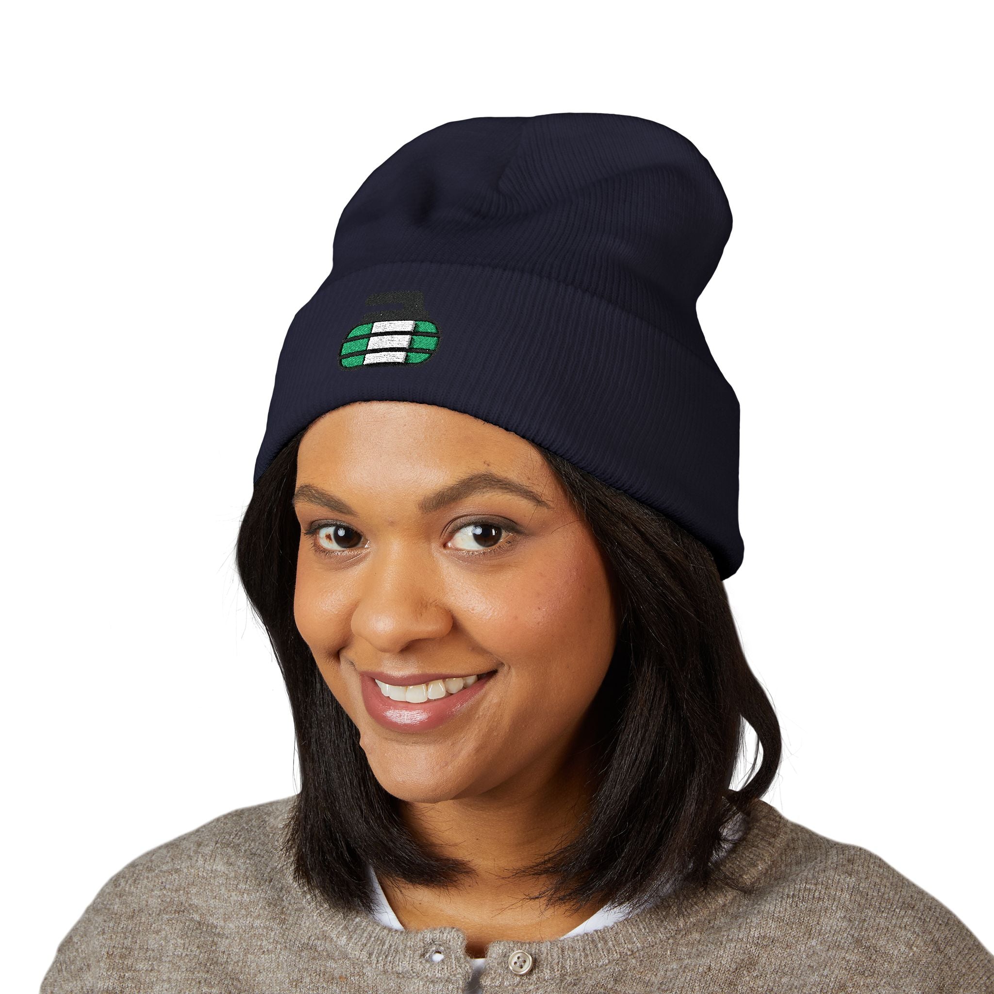 Nigeria Curling Federation Embroidered Beanie