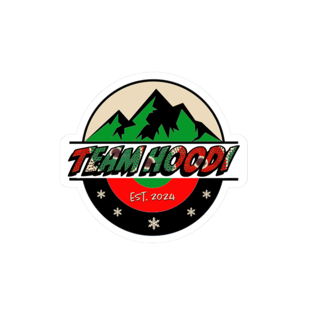 Team Hoodi Kiss-Cut Stickers