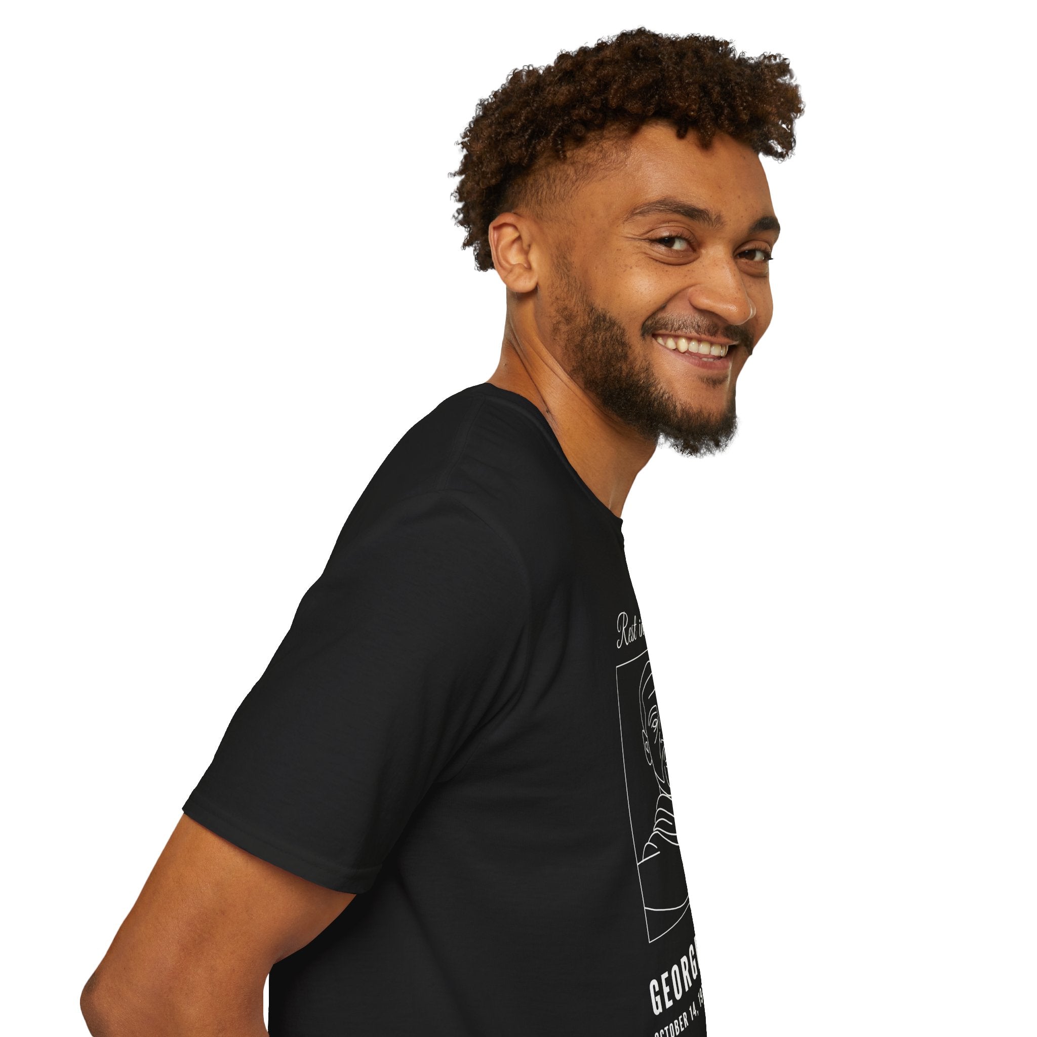 George Floyd Memorial Line Art Shirt