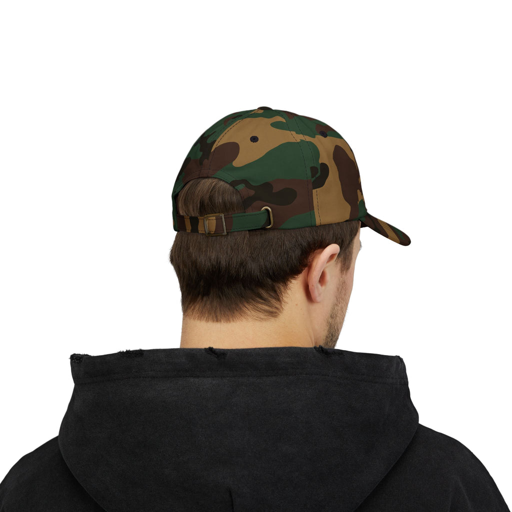 Nigeria Curling Federation Classic Dad Hat with Green and White Design