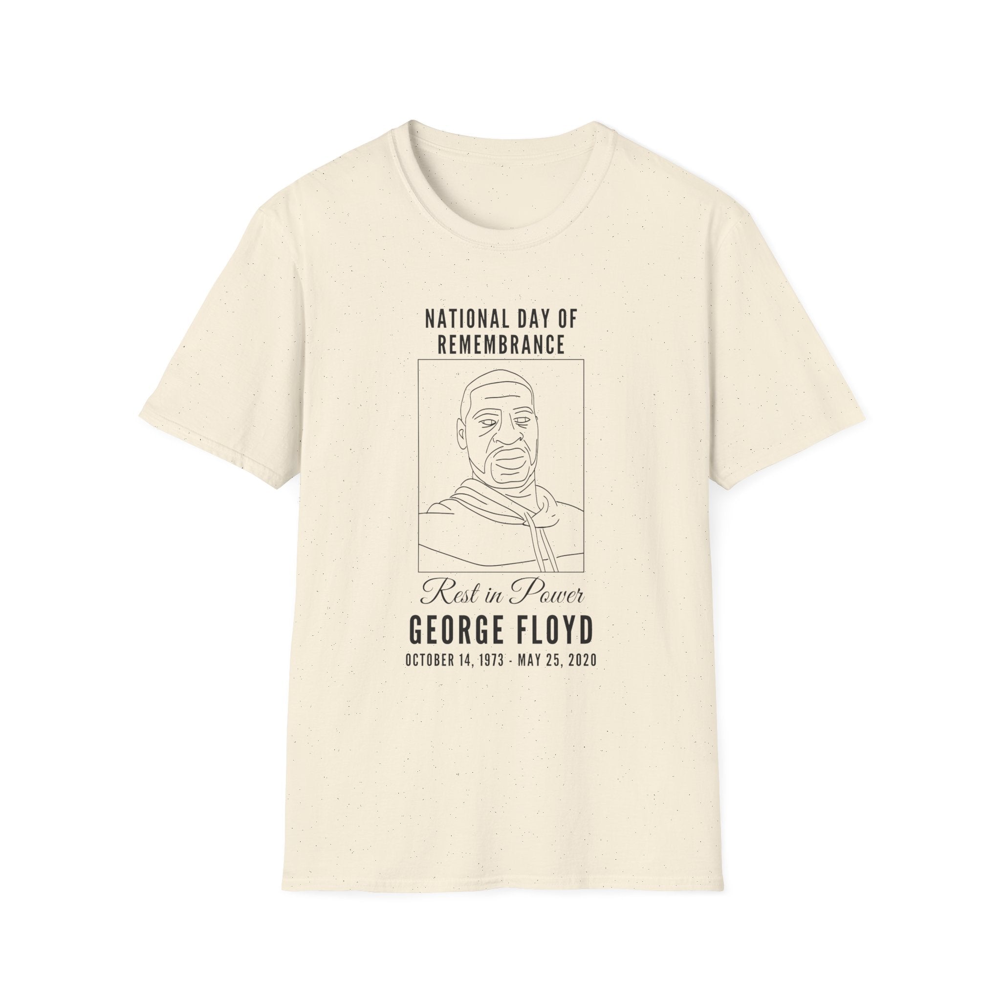 George Floyd October 14th Birthday National Day of Remembrance T-Shirt
