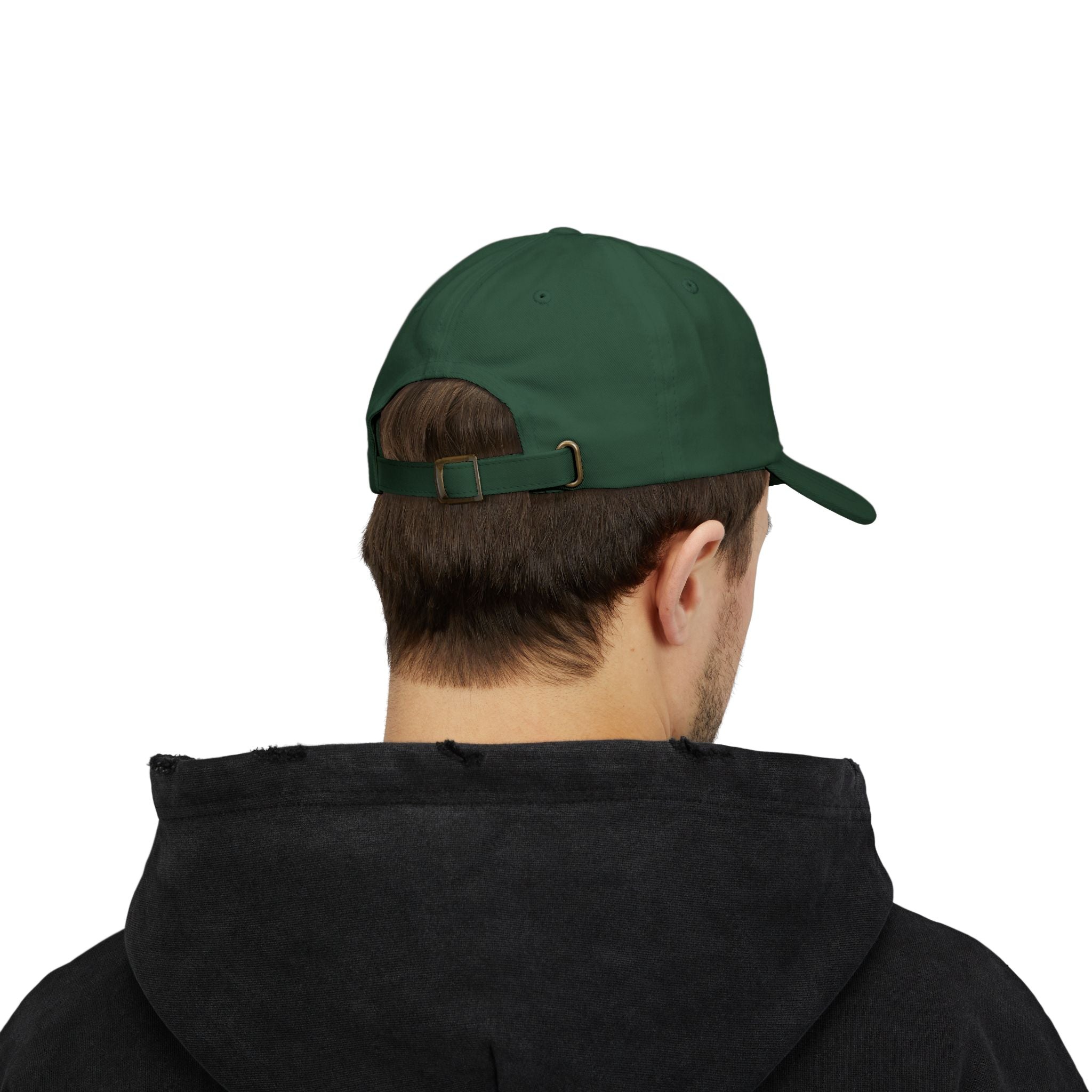 Nigeria Curling Federation Classic Dad Hat with Green and White Design