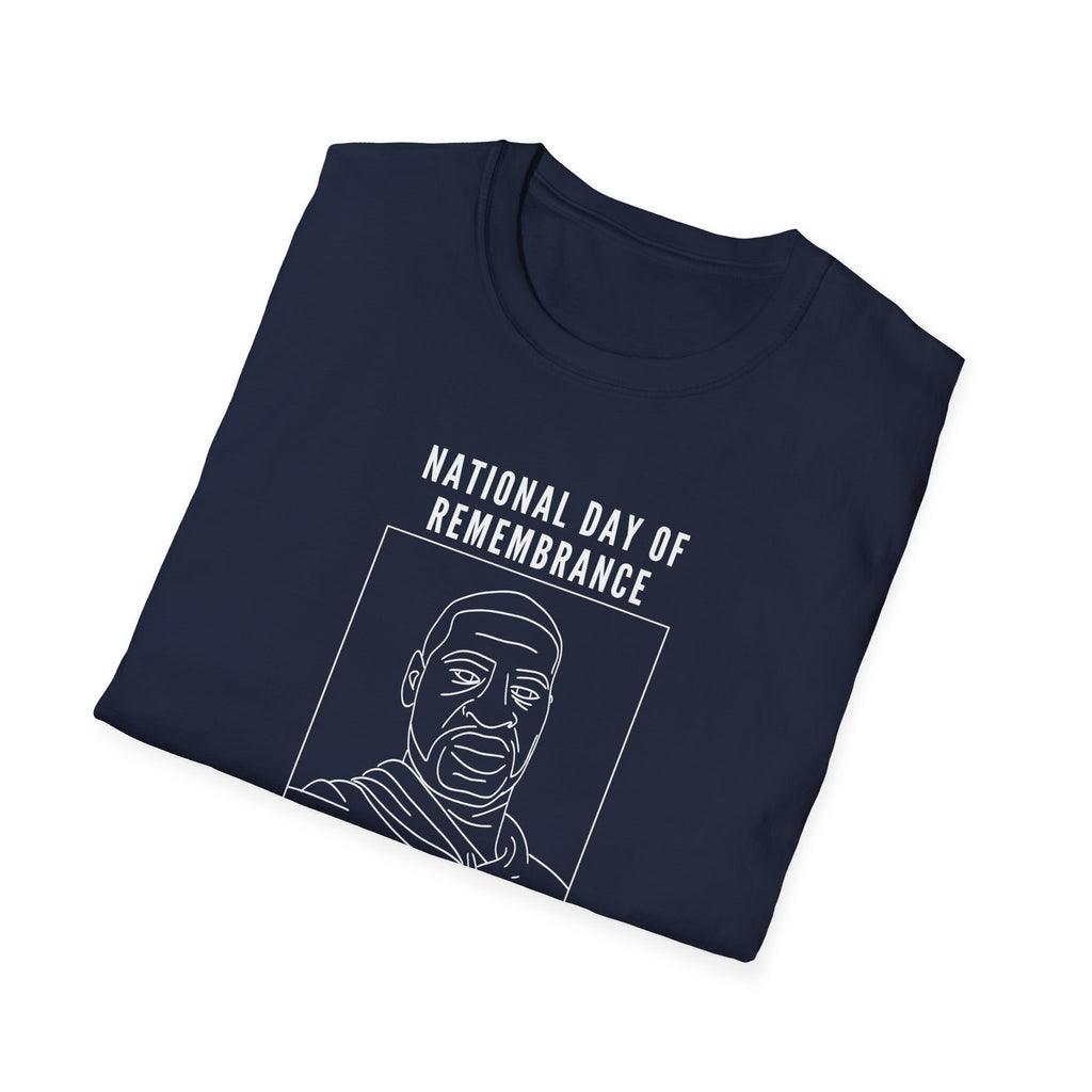 George Floyd October 14th Birthday National Day of Remembrance T-Shirt