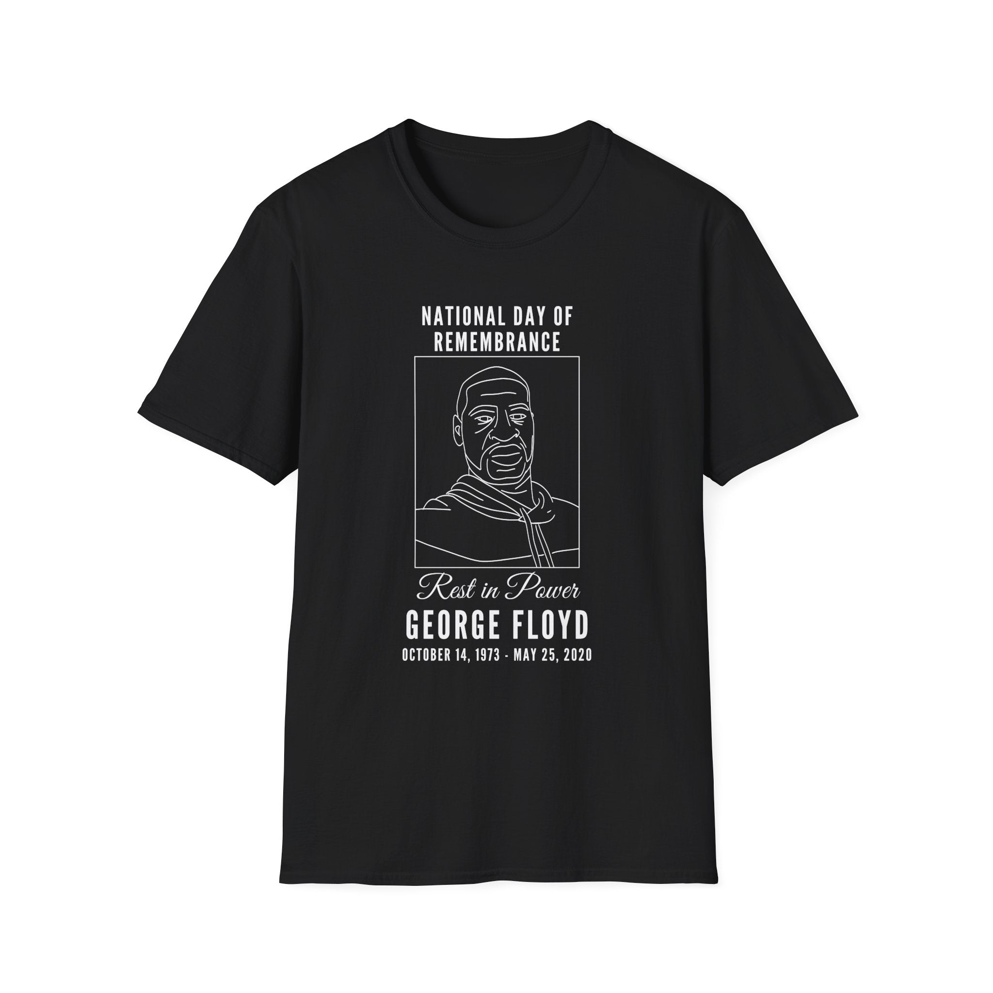 George Floyd October 14th Birthday National Day of Remembrance T-Shirt