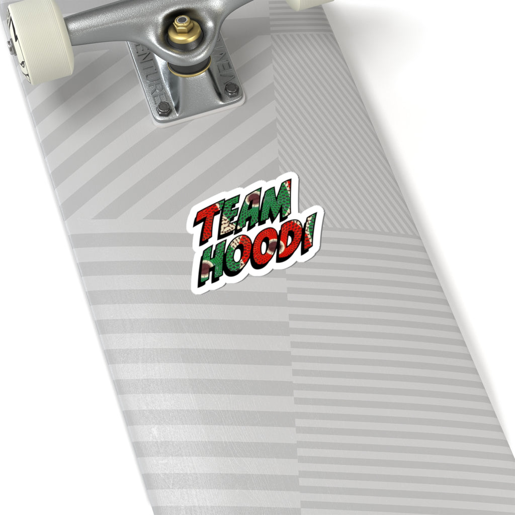 Team Hoodi Mixed Doubles Name Alt Kiss-Cut Sticker