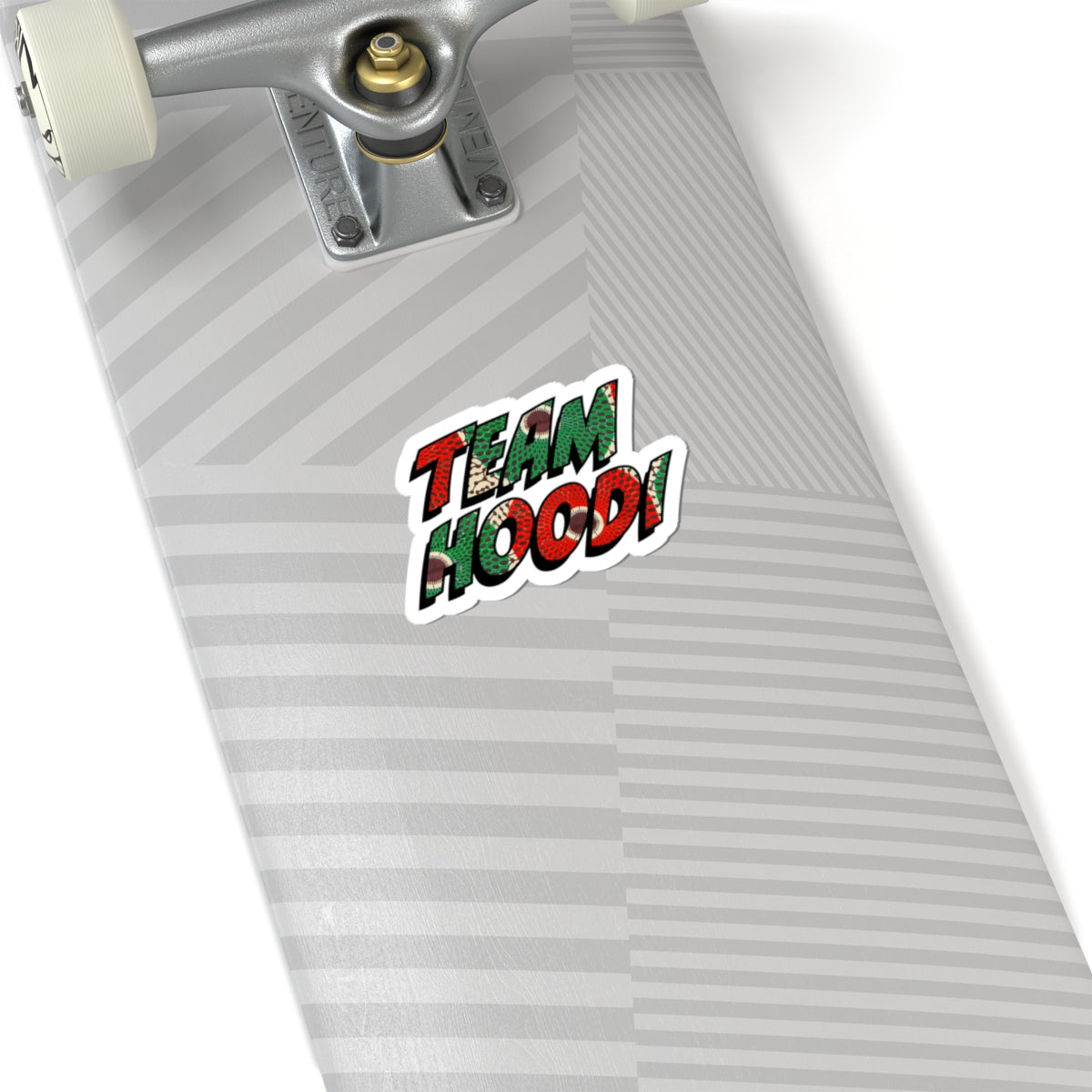 Team Hoodi Mixed Doubles Name Alt Kiss-Cut Sticker